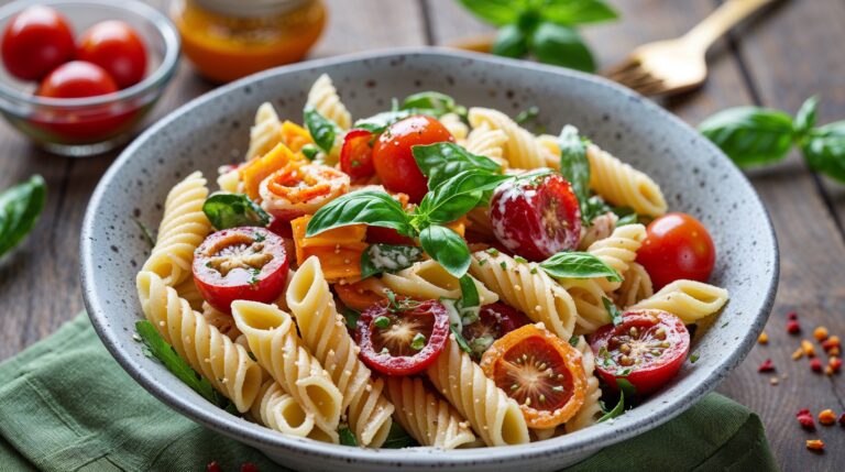 Resep Salad Pasta Keju Cheddar untuk Piknik Gurih
