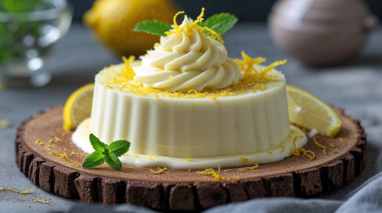 Panna Cotta Lemon yang Creamy, Dessert Segar untuk Santai Sore yang Nikmat